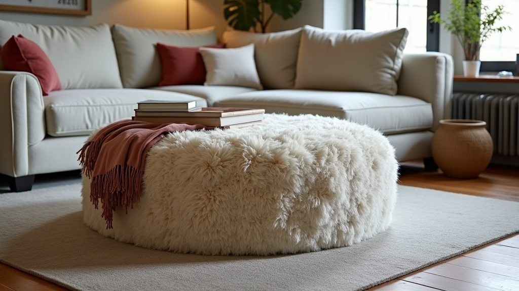 Boucle Furniture: Elevate Your Home with a Chic Ottoman